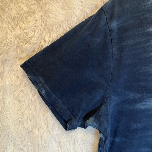 Vans Dual-Tone Tie-Dye Tee - Navy and Maroon - Picture 7 of 17